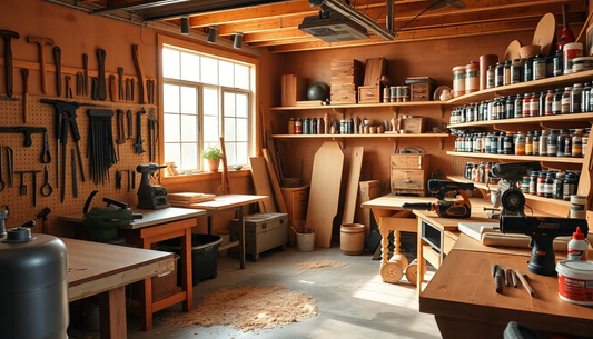 How to Set Up a Garage Workshop on a Budget